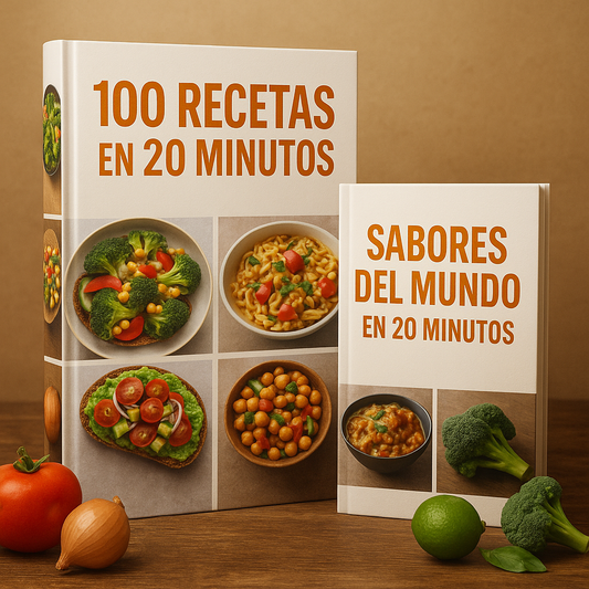 +100 Recetas en 20 Minutos: Cocina Rápida, Económica y Sin Complicaciones